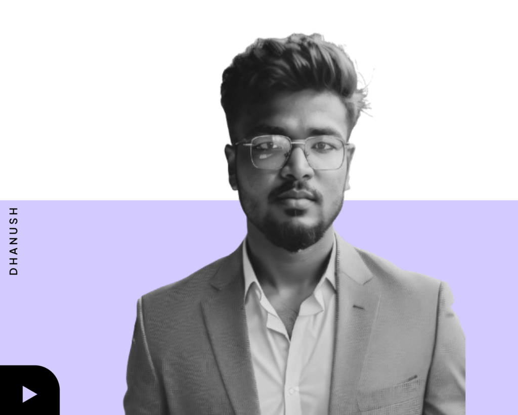 Discover Dhanush's portfolio a creative WordPress web designer with 2+ years experience crafting stunning websites.